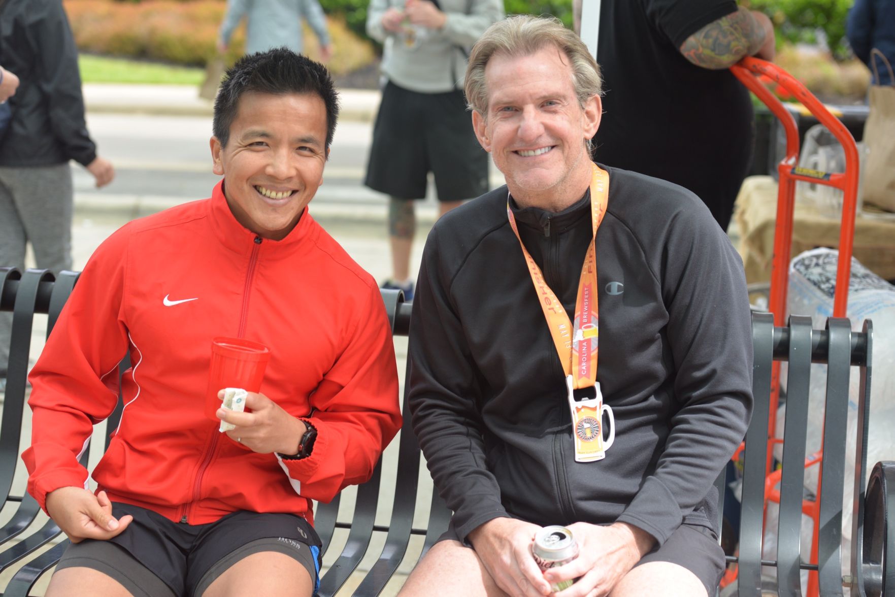 Runners: Suzette and Johnny Redwine